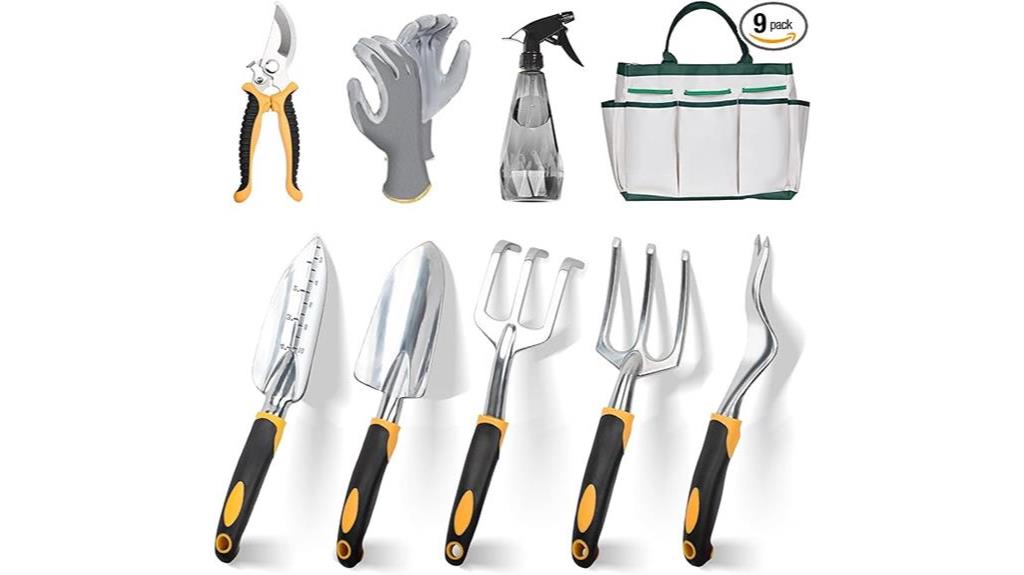 durable gardening tools set