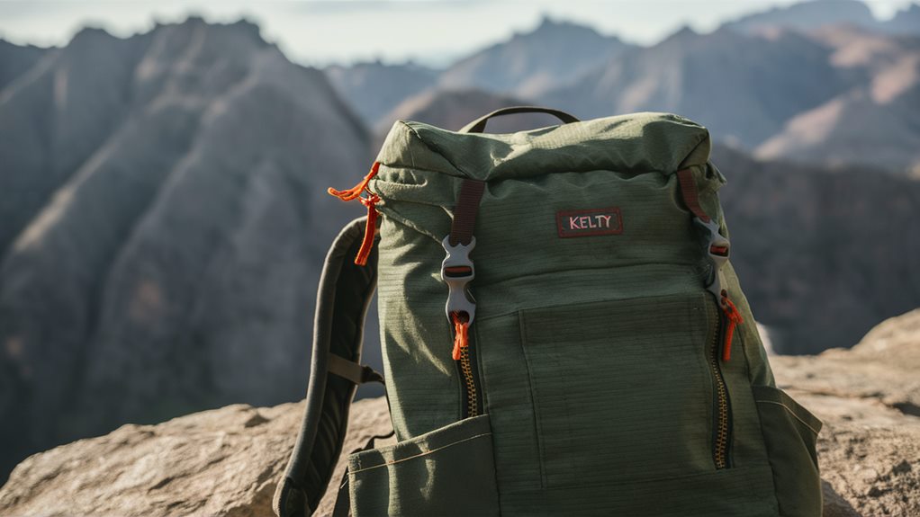 durable red kelty backpack