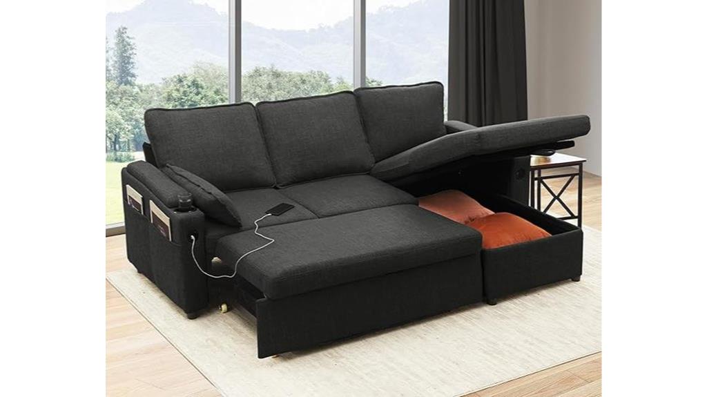 duraspace pull out sofa bed