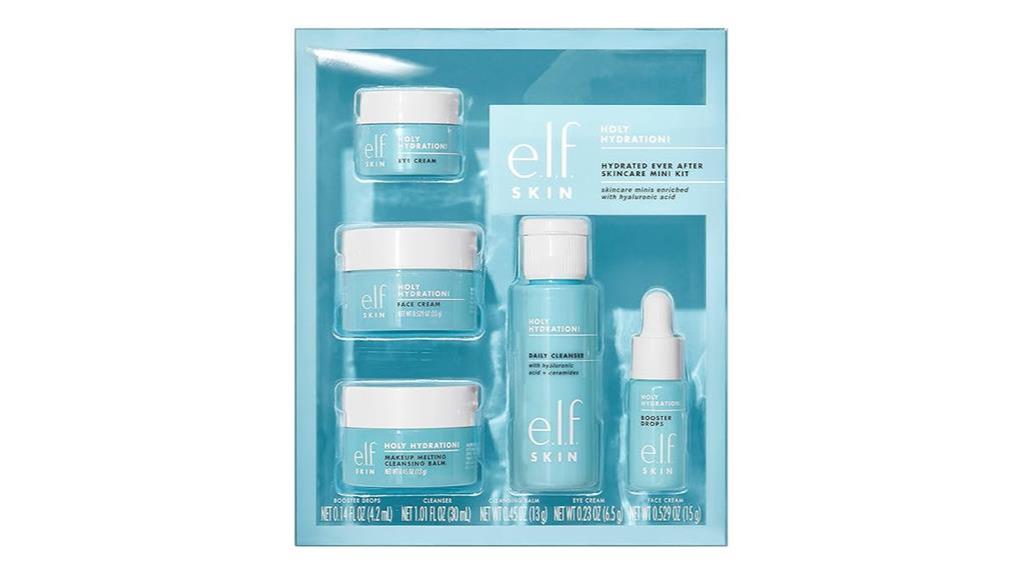 e l f hydrated skin mini kit