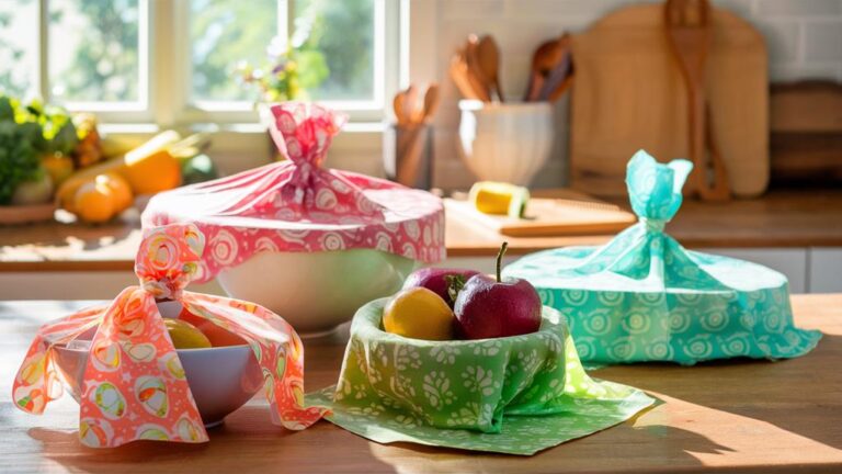 eco friendly beeswax food wraps