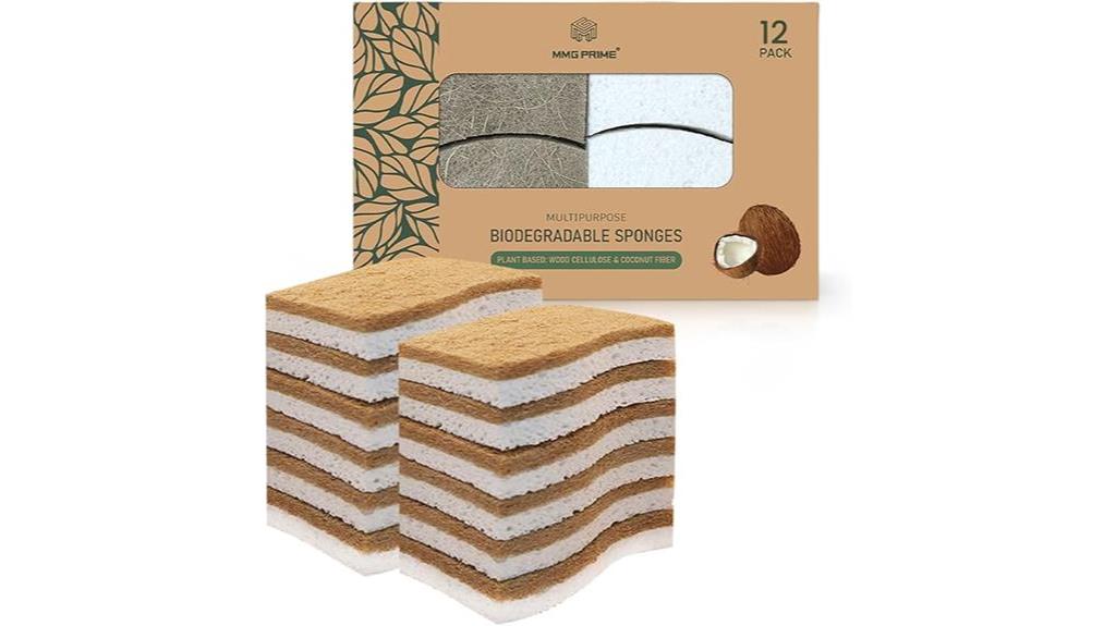 eco friendly biodegradable sponge pack