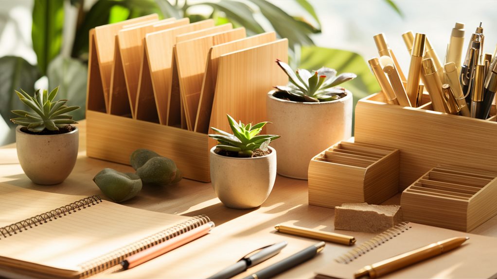 eco friendly desk storage solutions