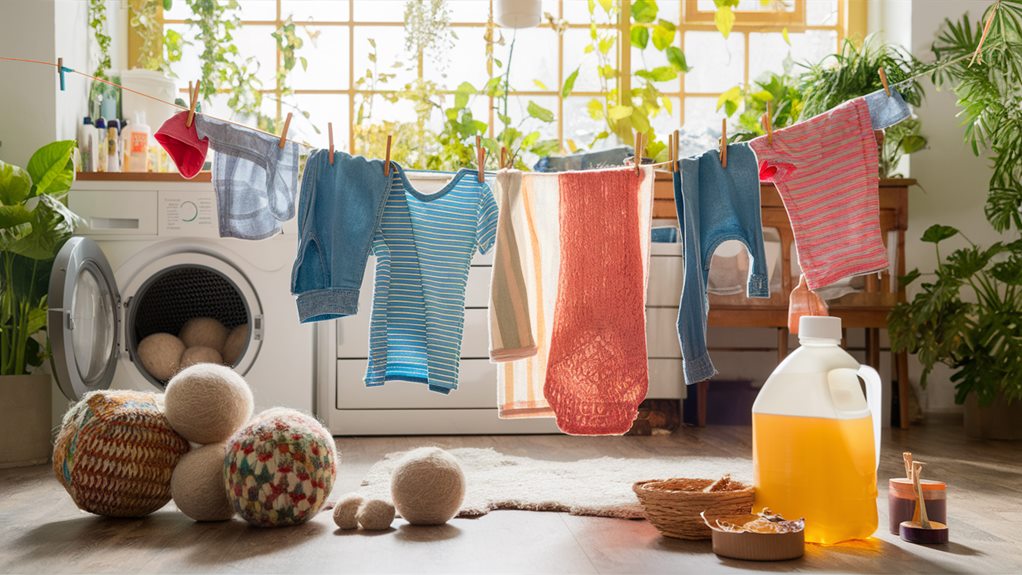 eco friendly laundry practices encouraged