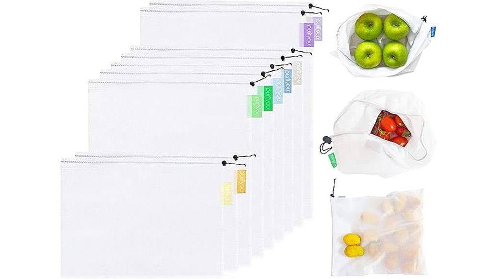 eco friendly produce bags set