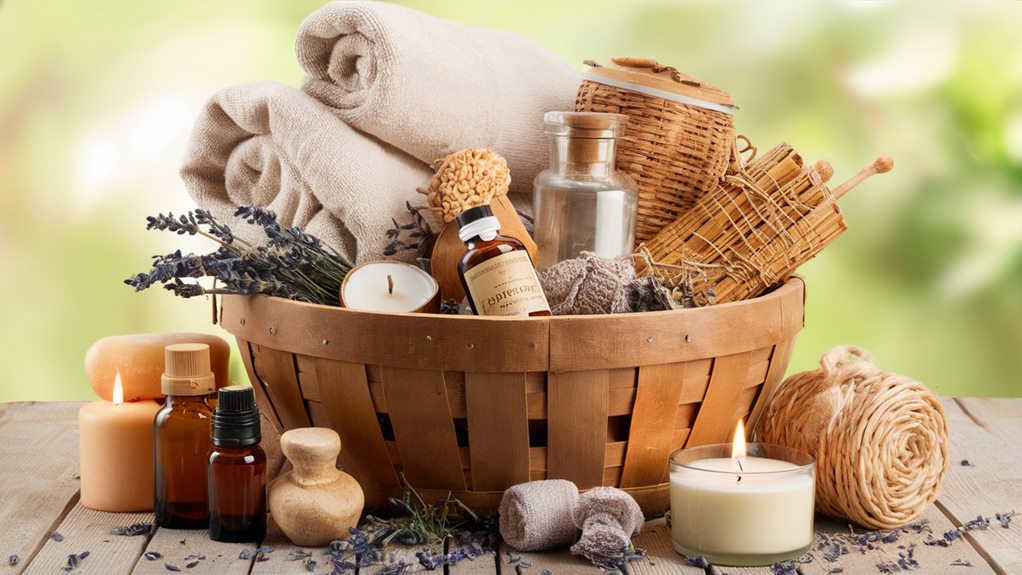 eco friendly spa products gift