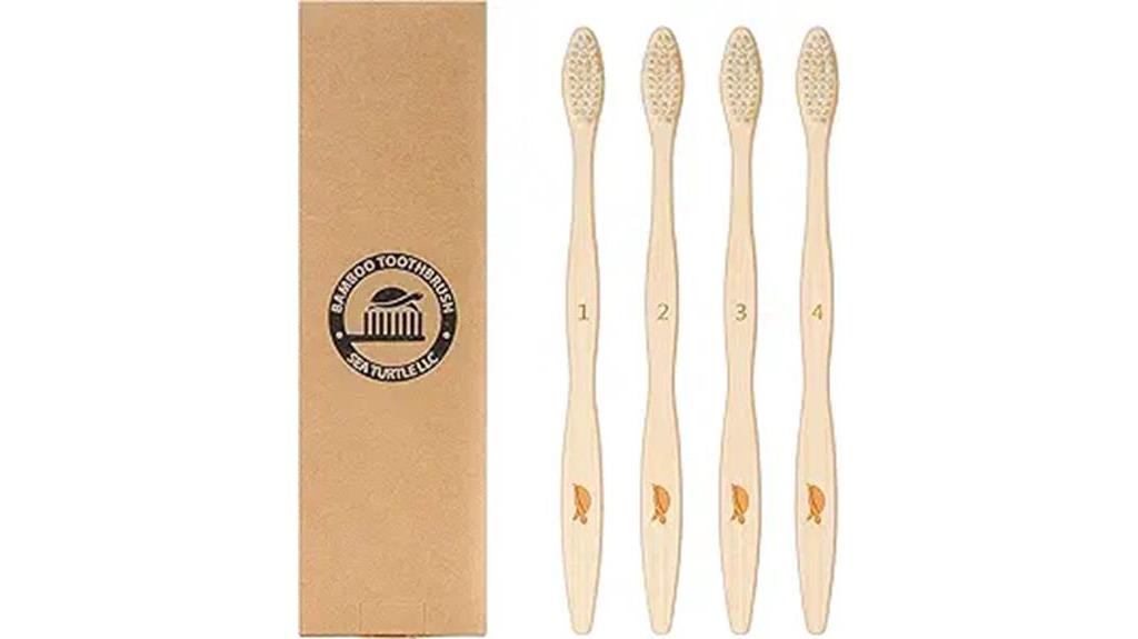 eco friendly toothbrush set