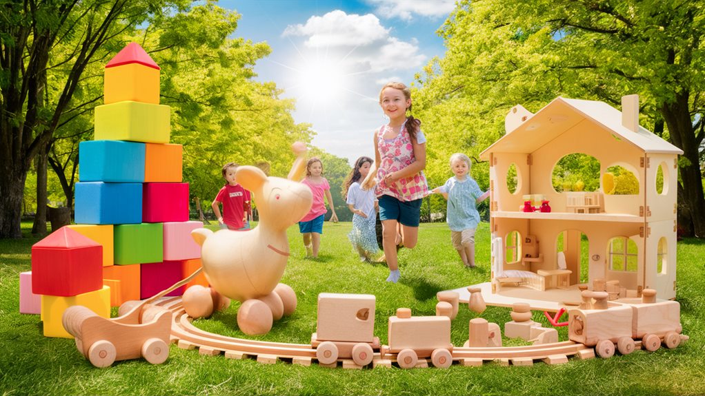 eco friendly wooden toy varieties