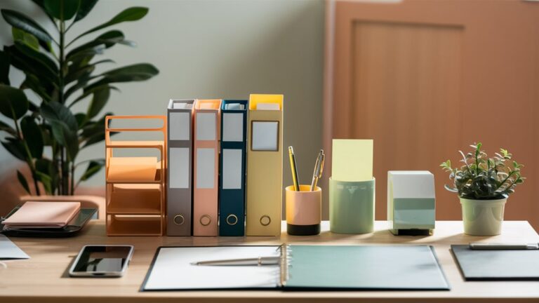 efficient desk organization solutions