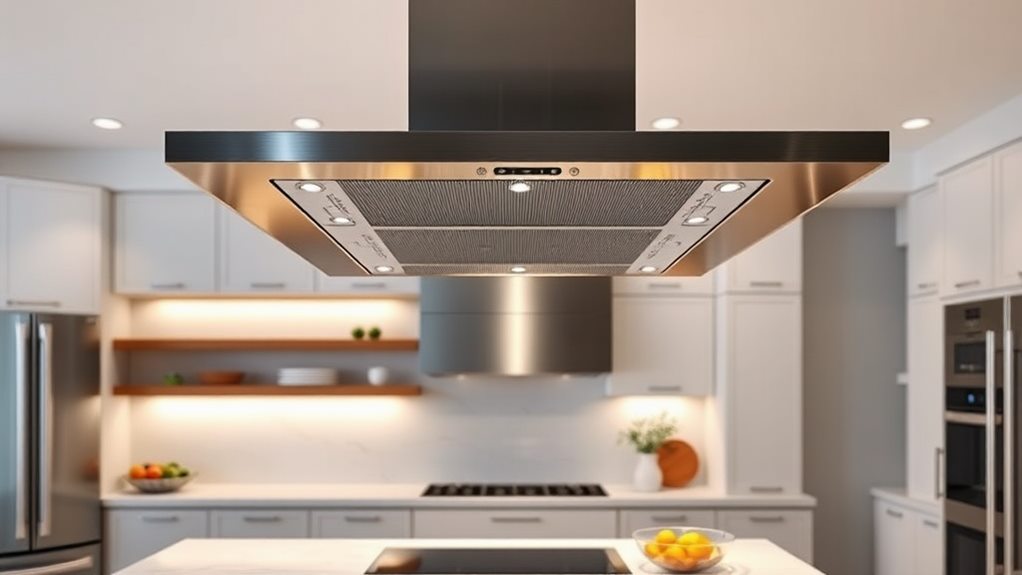 efficient kitchen air circulation