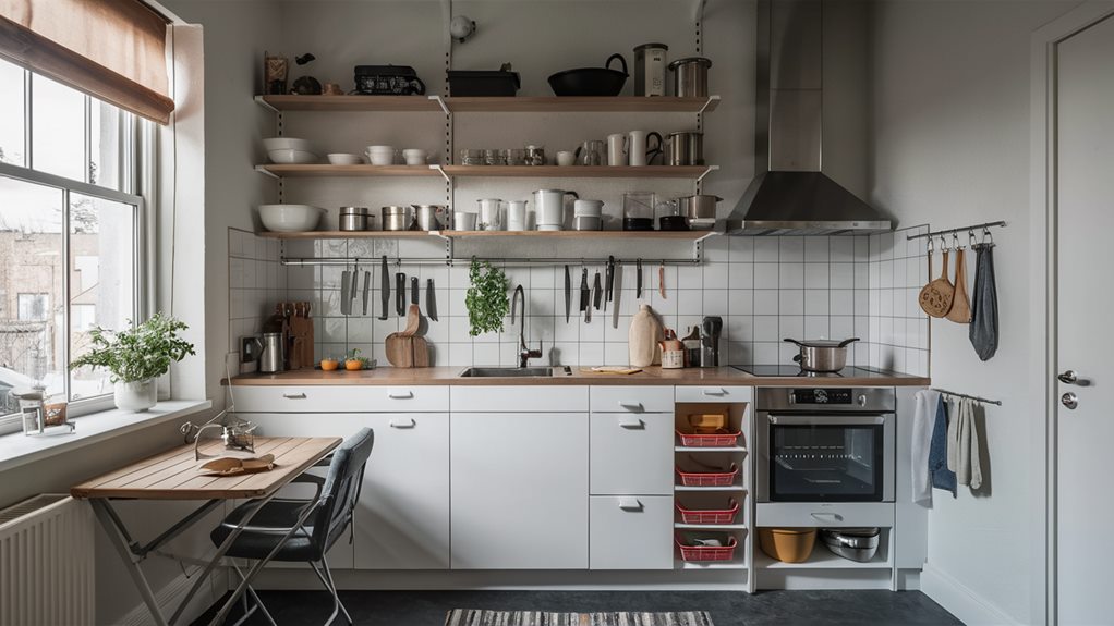 efficient small kitchen solutions