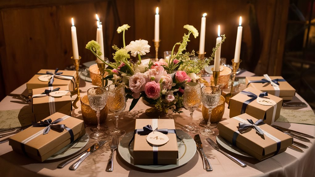 elegant decorations and ambiance