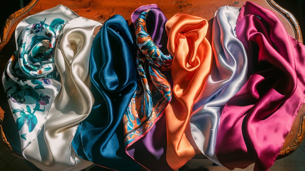 elegant silk scarf collection