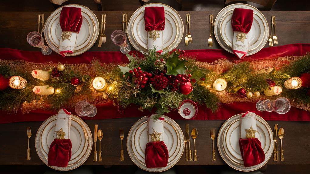 elevate festive table decor