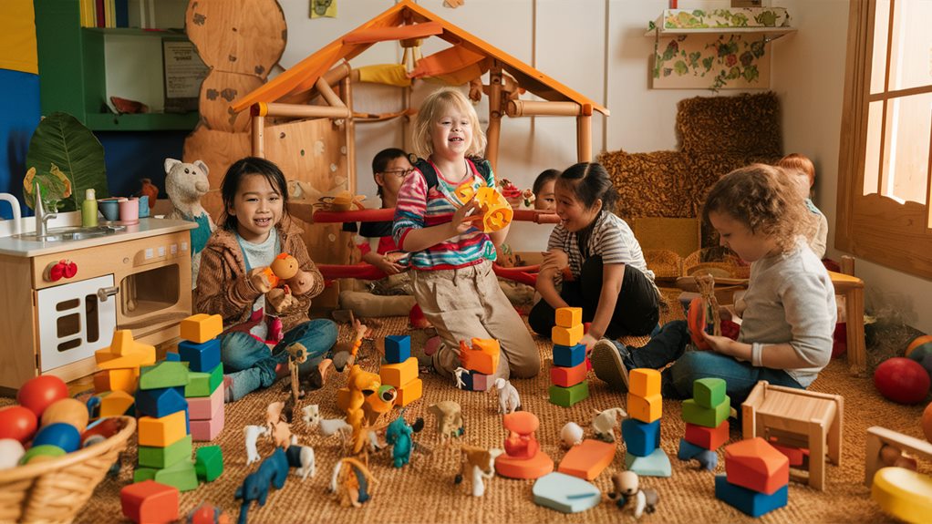 encouraging imaginative exploration through play