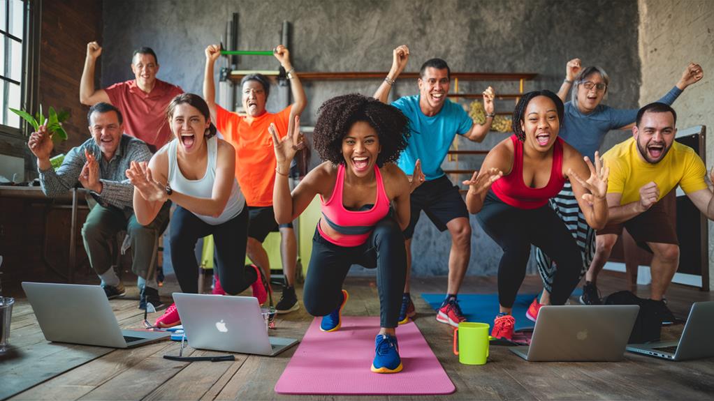 engaging online workout competitions