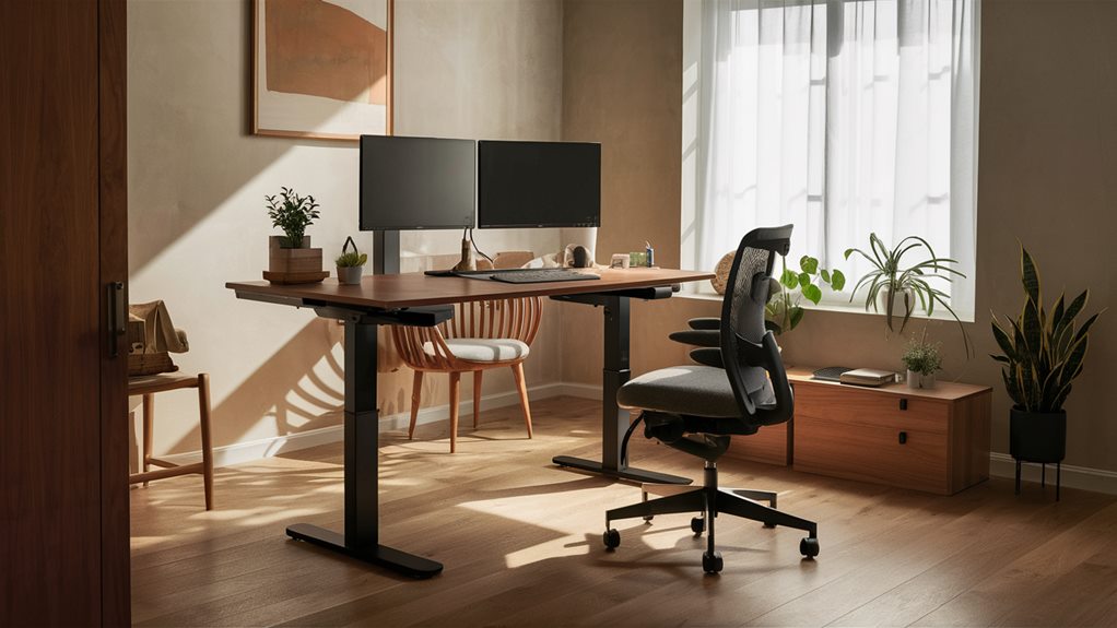 ergonomic adjustable high quality desk