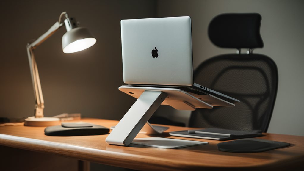 ergonomic adjustable laptop stand