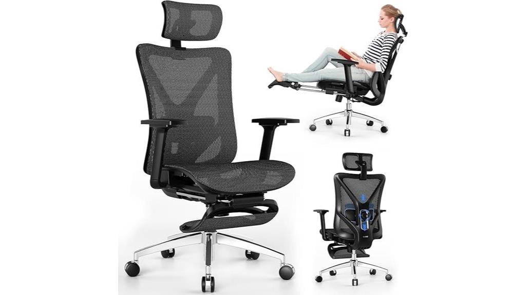 ergonomic chair with lumbar support