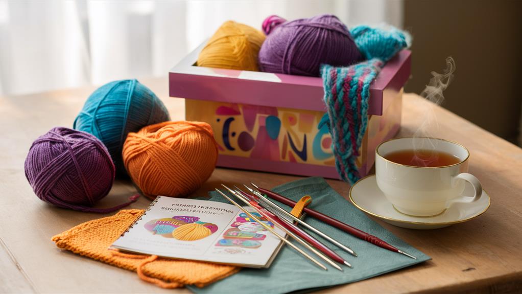 essential knitting kits beginners