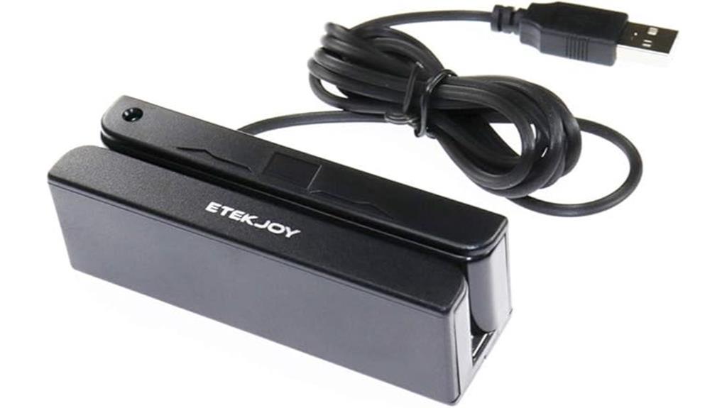 etekjoy magnetic stripe reader