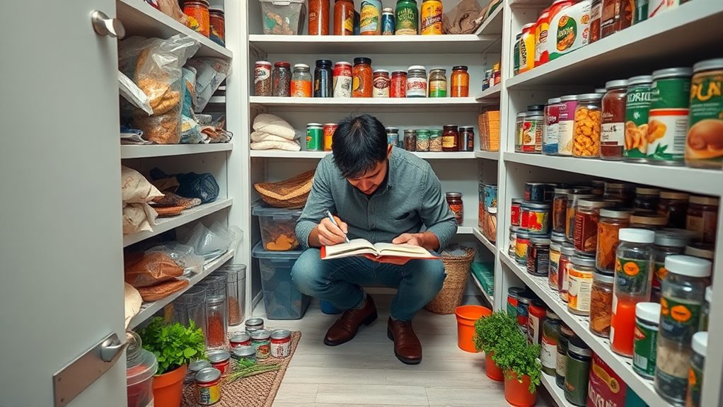 evaluate your pantry contents