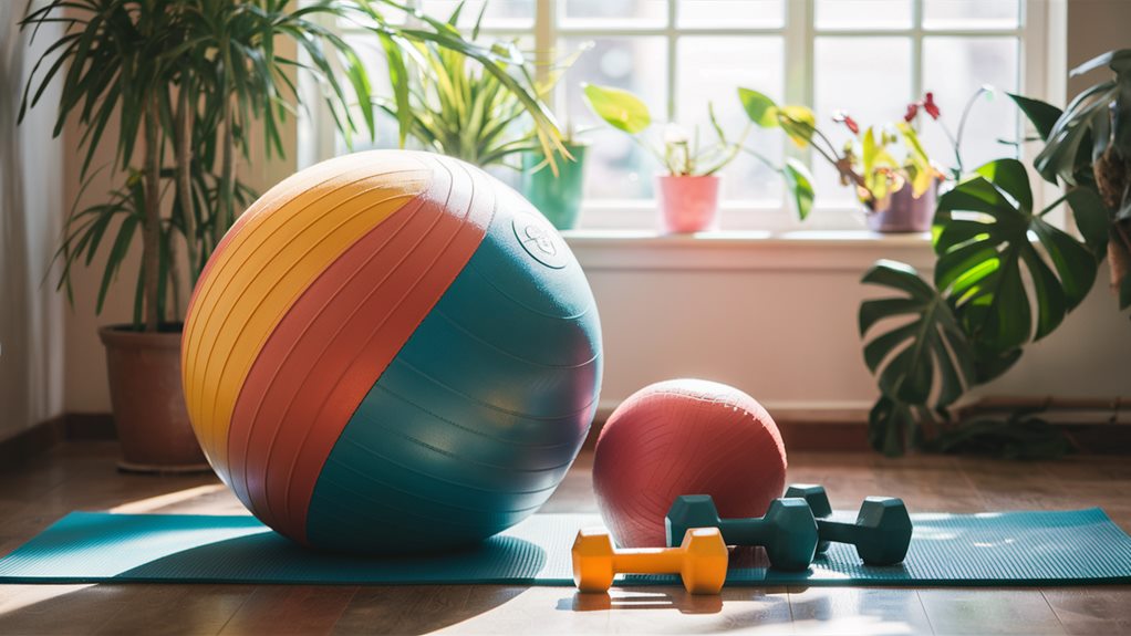 exercise with stability ball