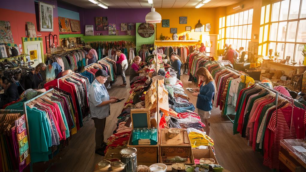 explore nearby thrift shops