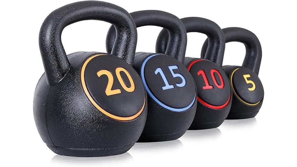 f2c four piece kettlebell set