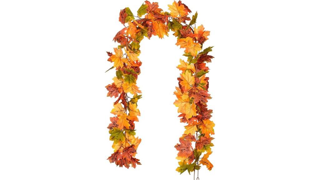 fall maple leaf garland