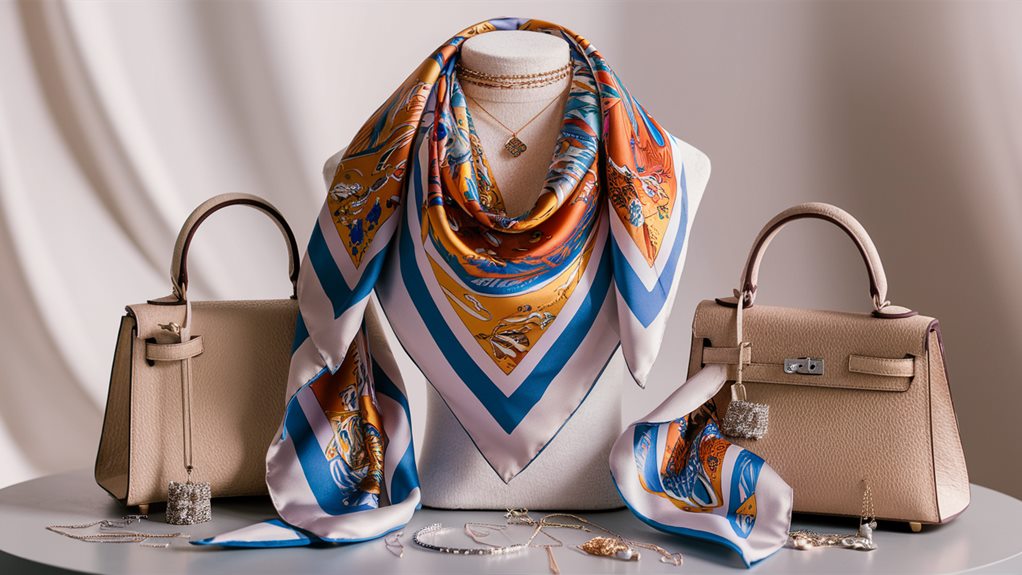 fashionable scarves for outfits