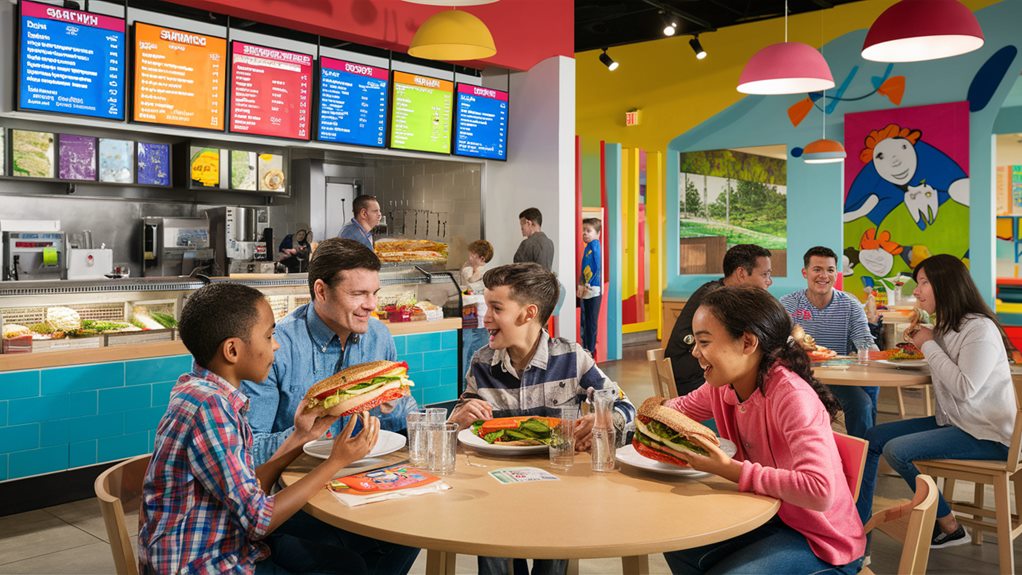 fast casual sandwich restaurants