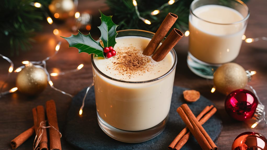 festive holiday drink recipe