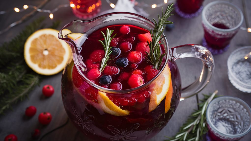 festive holiday drink recipe