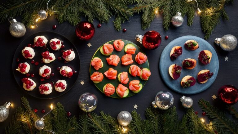 festive holiday hors d oeuvres