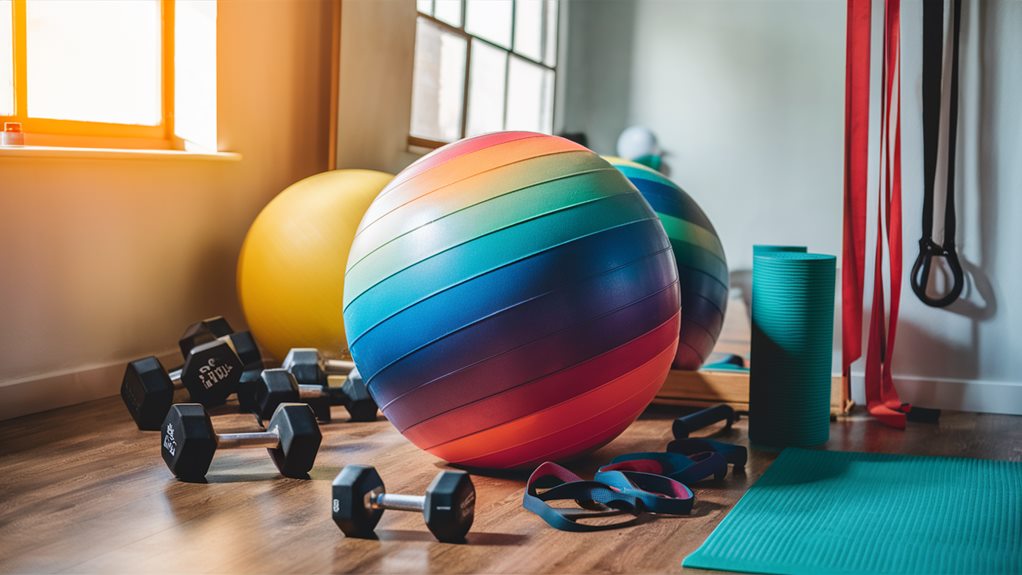 fitness with stability ball