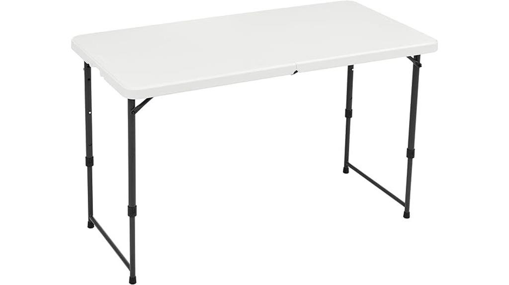 folding dining table rectangular