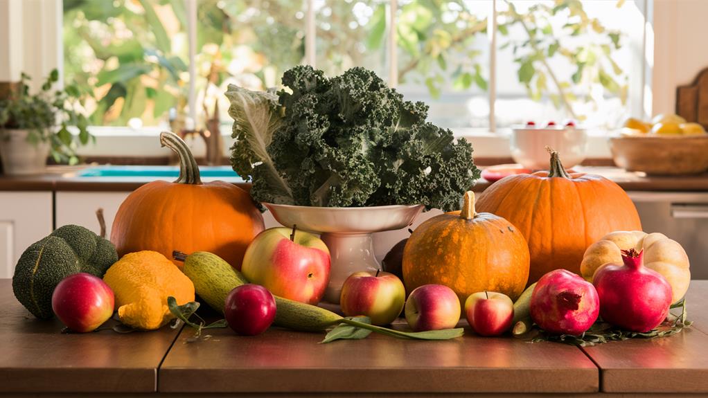 fresh produce by season