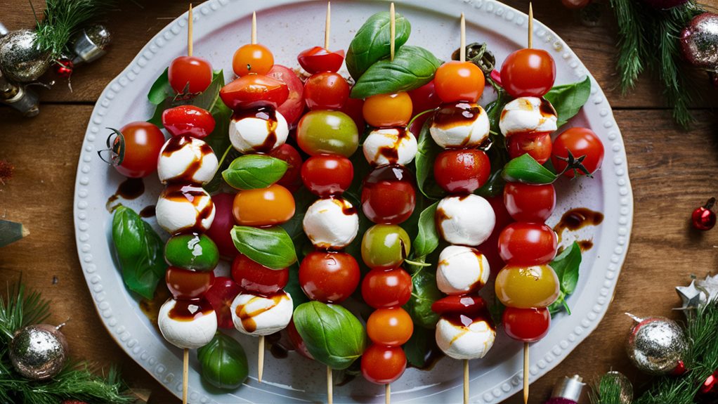 fresh tomato basil mozzarella