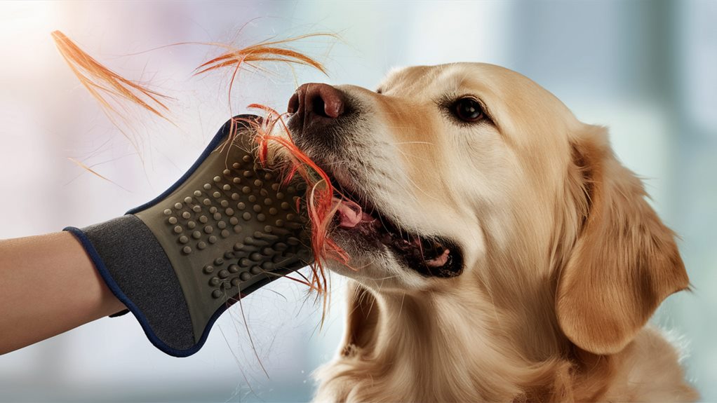 furry pet grooming tool