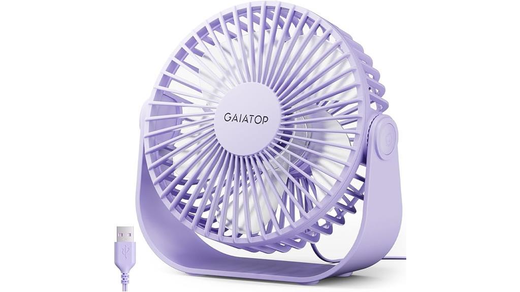 gaiatop usb desk fan