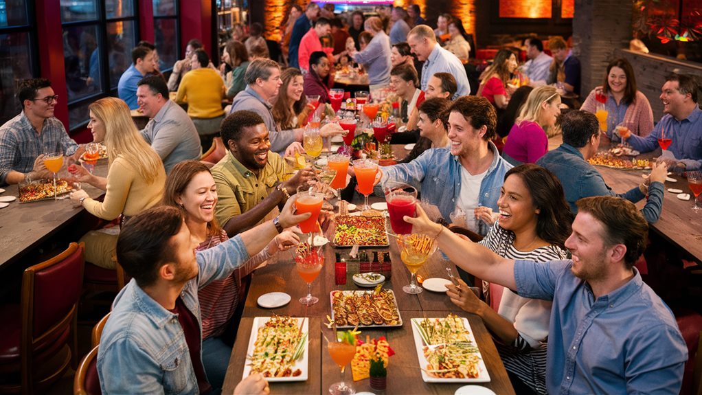 group happy hour deals
