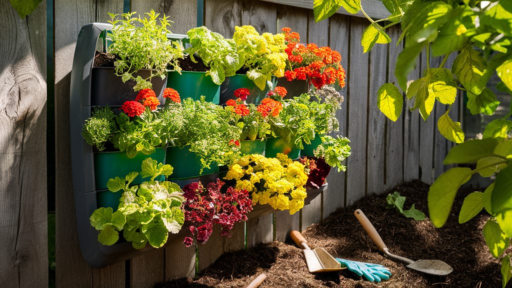 growing plants on walls