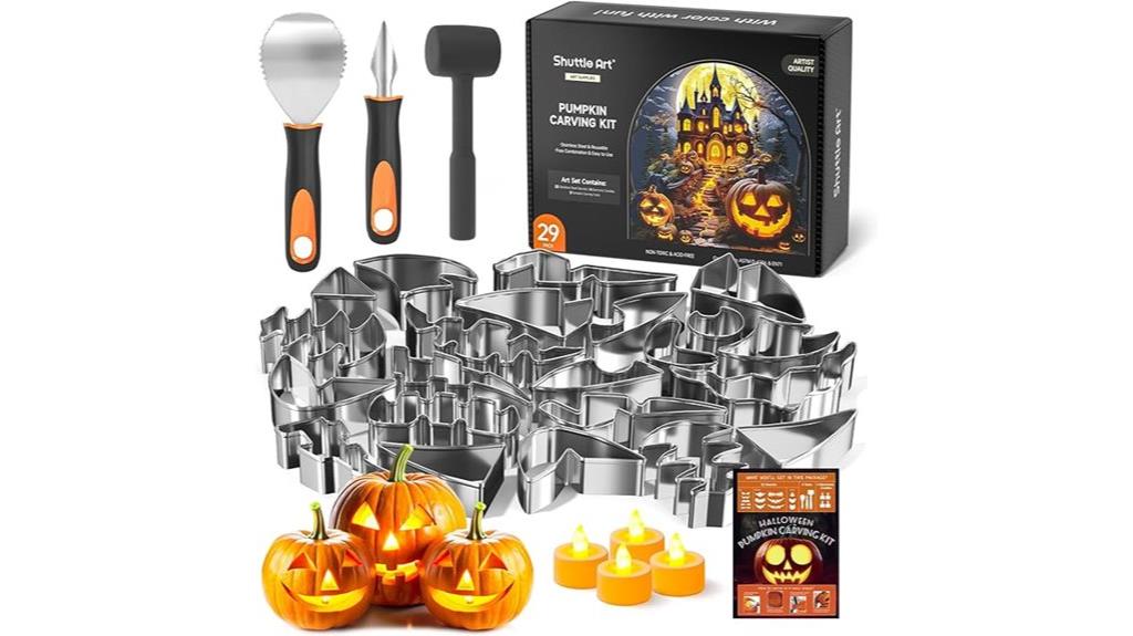 halloween pumpkin carving set