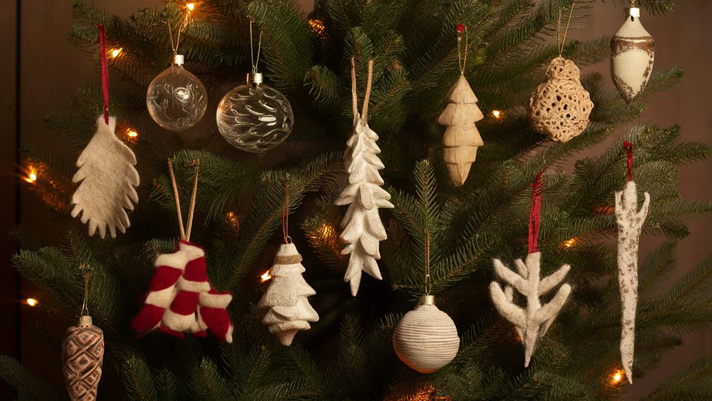 handcrafted christmas decorations