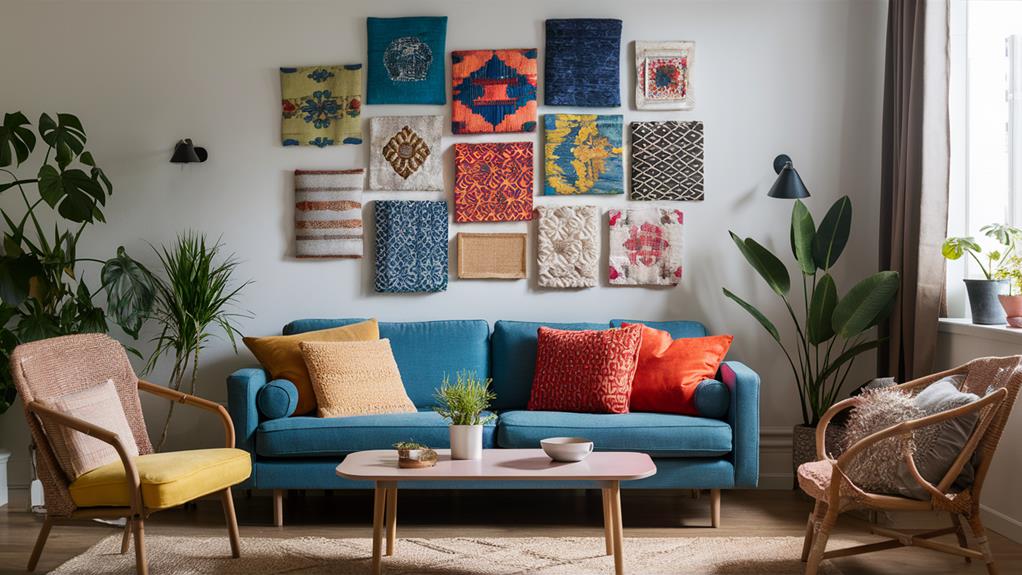 handmade textile wall decor