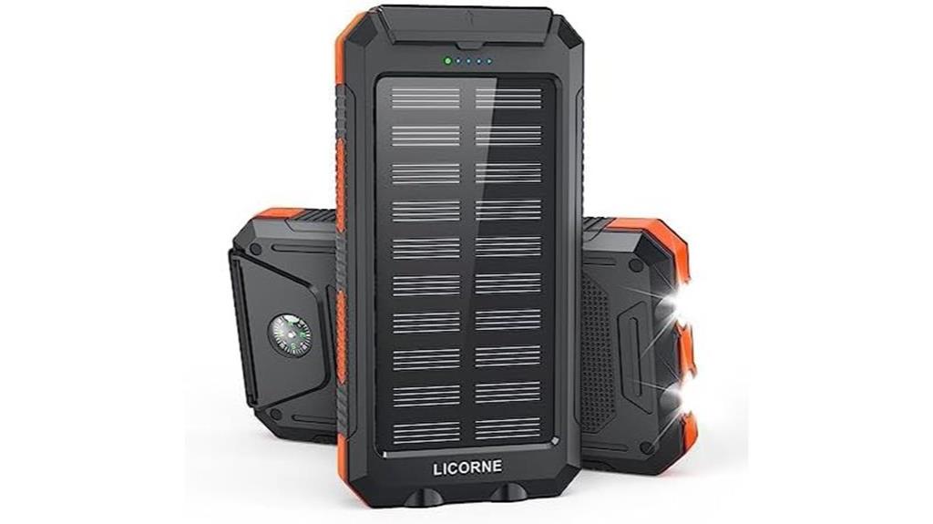 high capacity solar charger