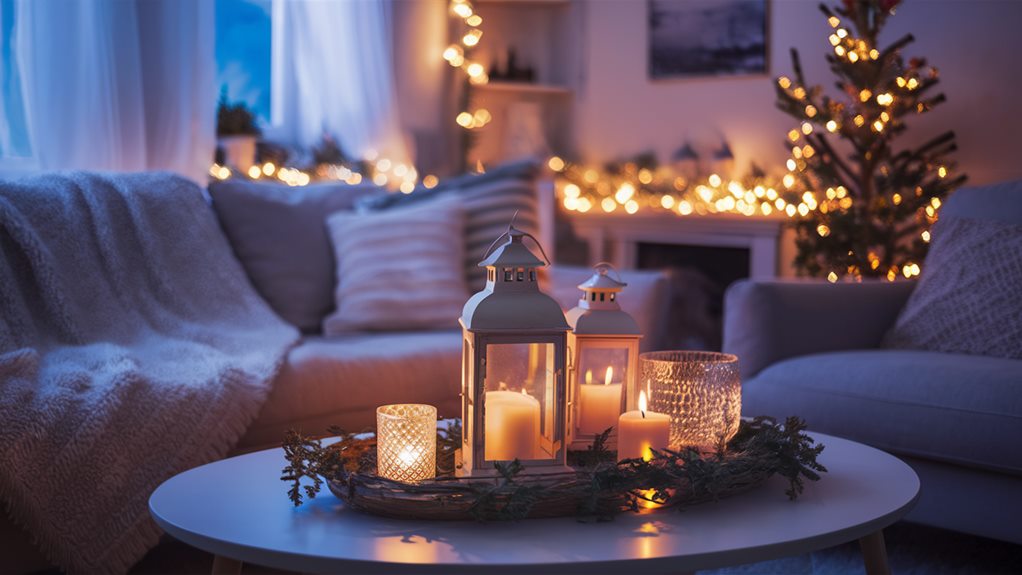 highlighting the cozy atmosphere