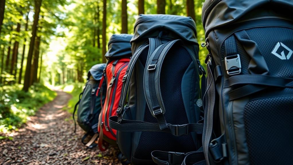 hiking backpack selection factors