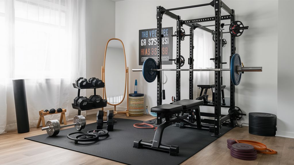 home gym weight training